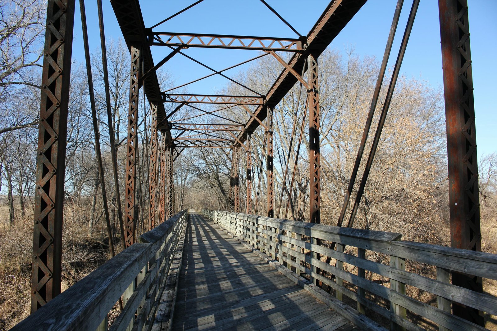 Inside truss